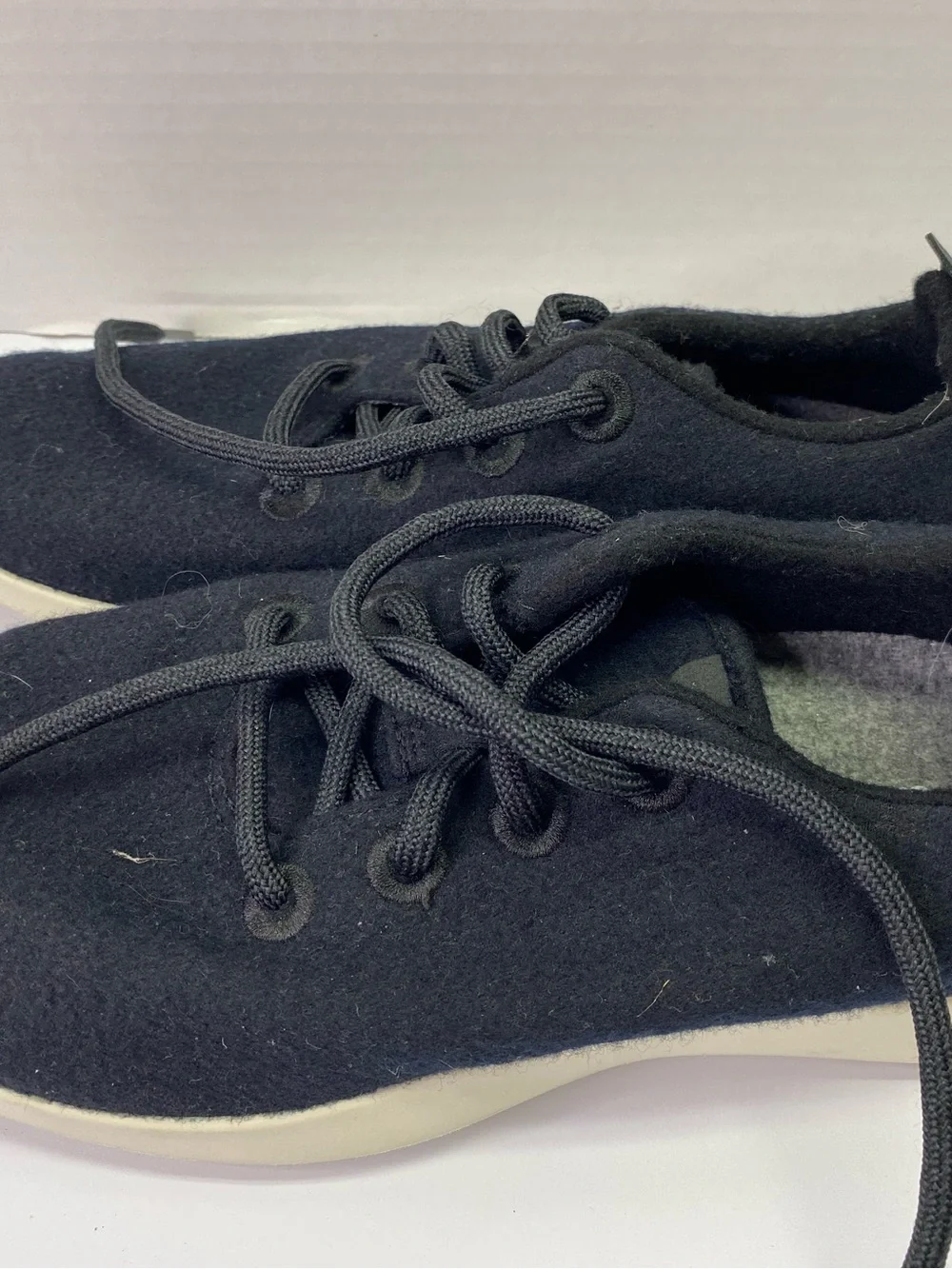 allbirds Men's Black Wool Runners Sneakers